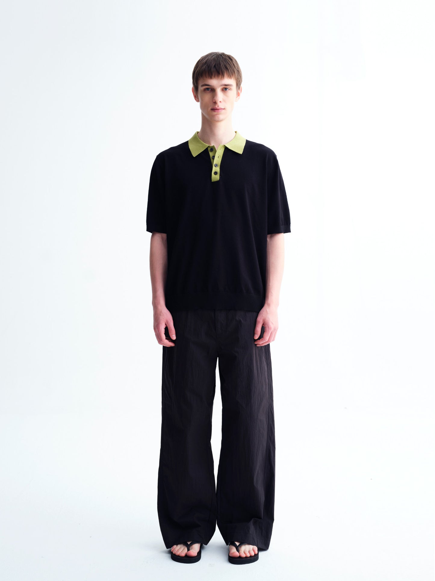 Vintage Knit Polo Shirt