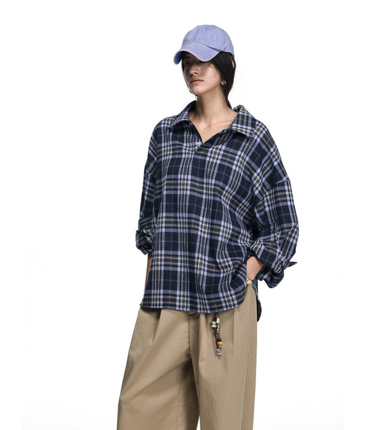Unisex Open-Neck Shirt