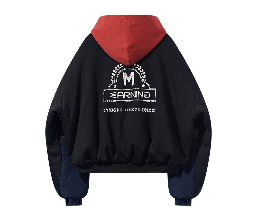 Colorblock Hooded Jacket