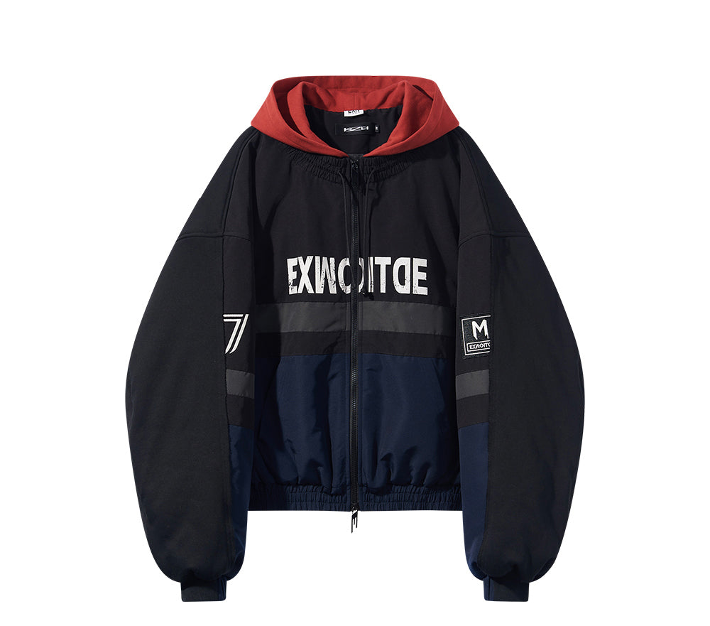 Colorblock Hooded Jacket