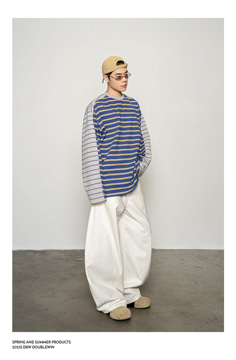 Contrast Stripe T-Shirt