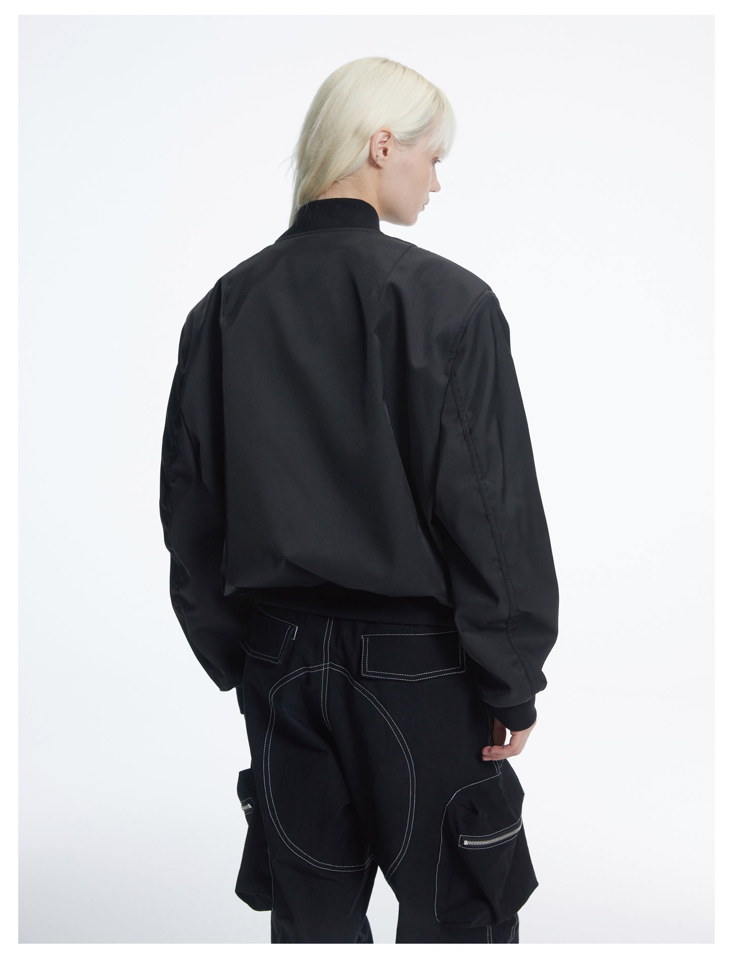 Small Silhouette Short Unisex MA1 Jacket 