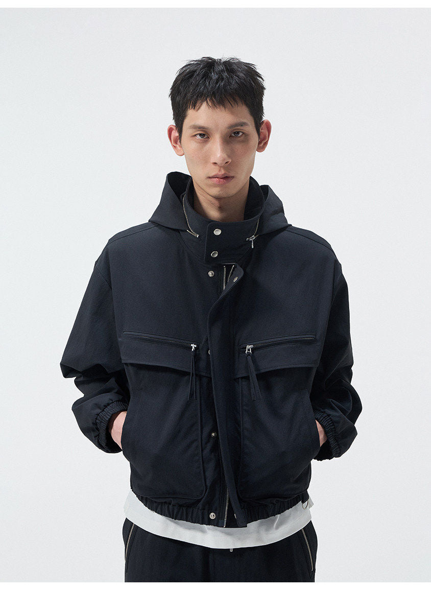 Short-length paratrooper jacket