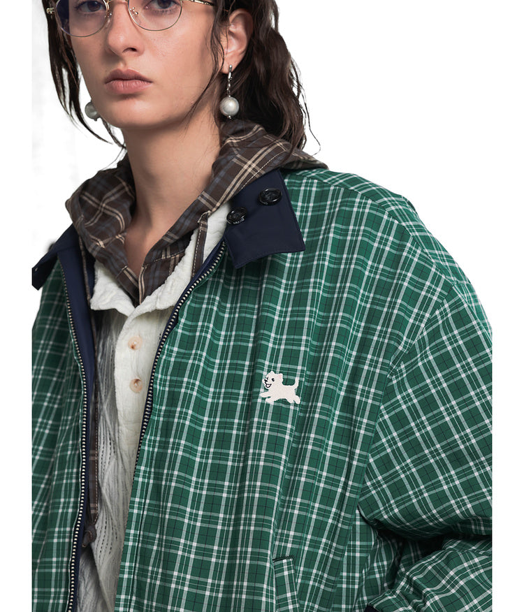 Reversible waterproof jacket