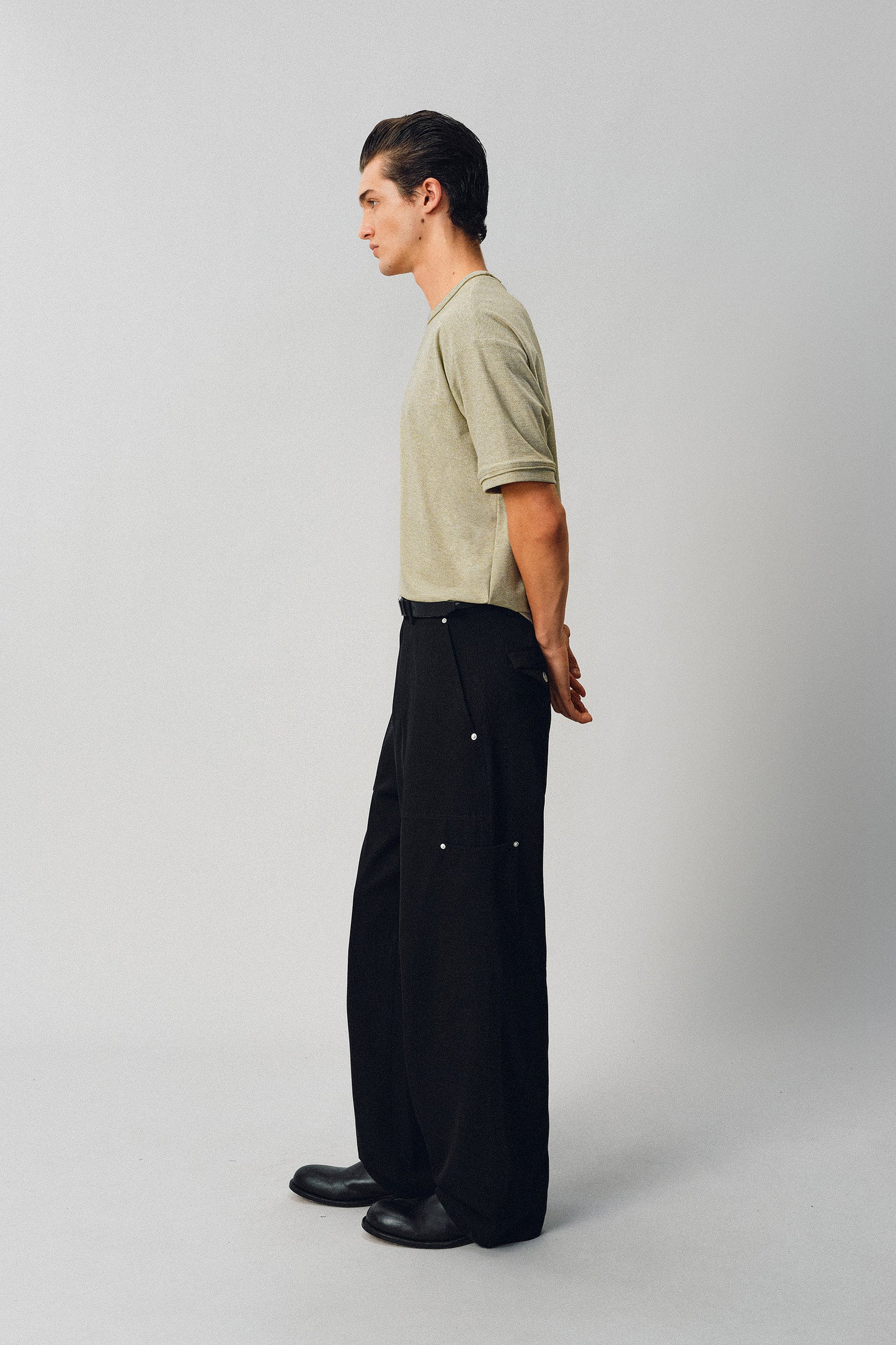 Basic Round-Neck Cotton T-Shirt