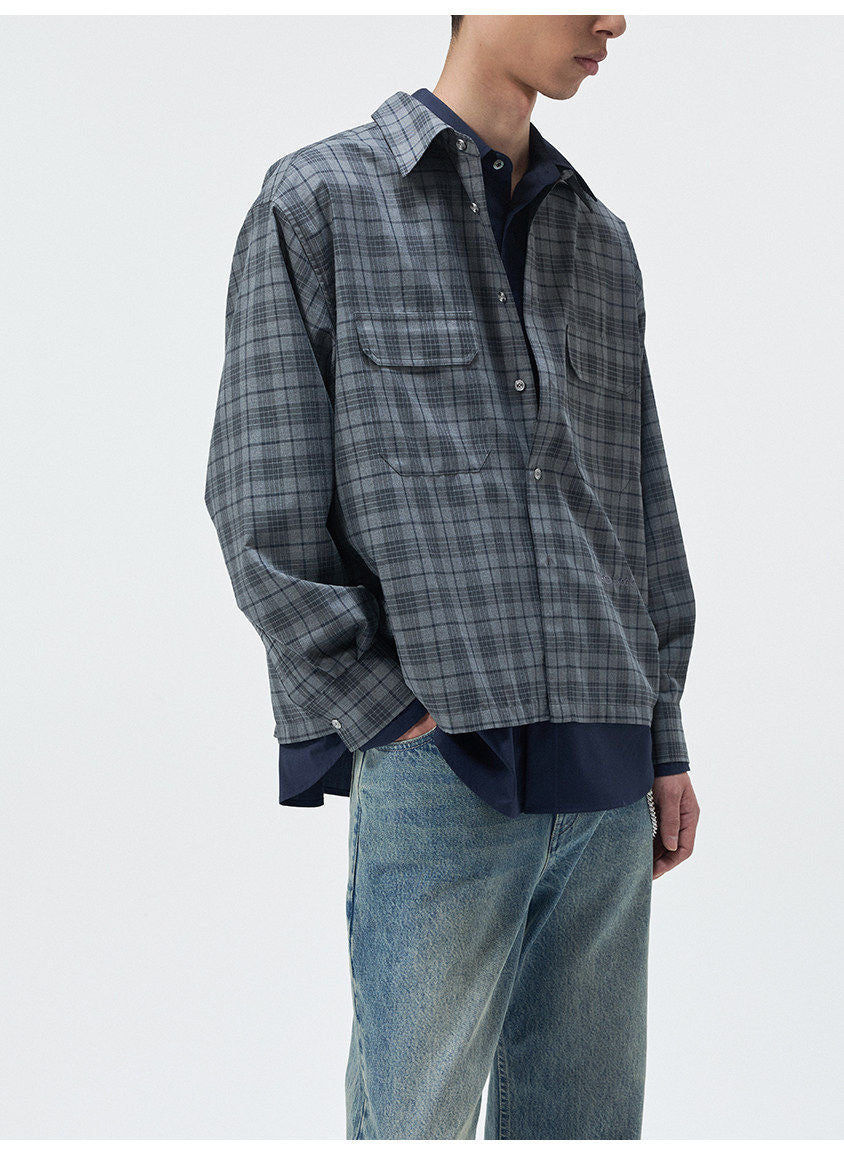 Casual Shirt with Large Patch Pockets