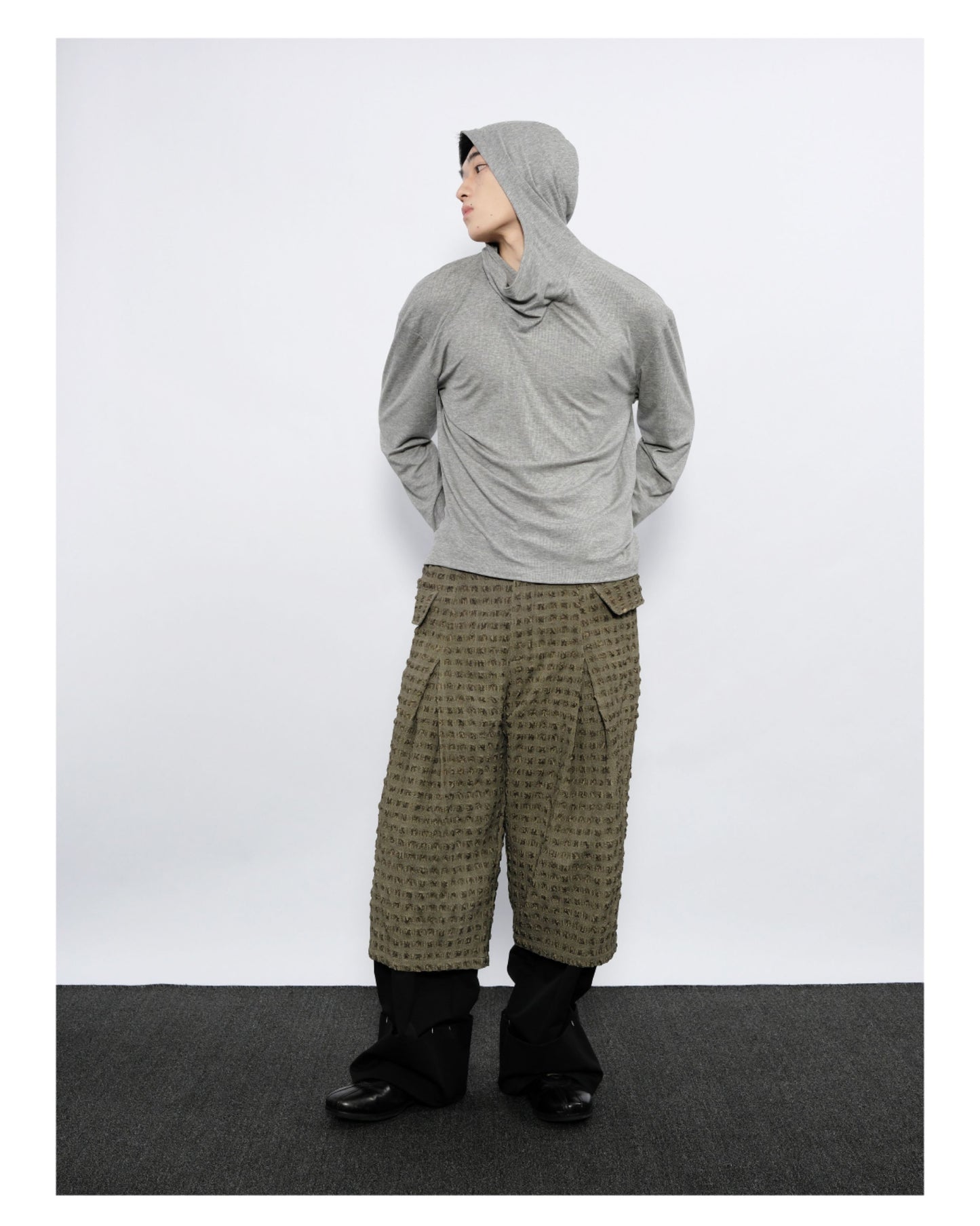 Halter Neck Hooded T-Shirt