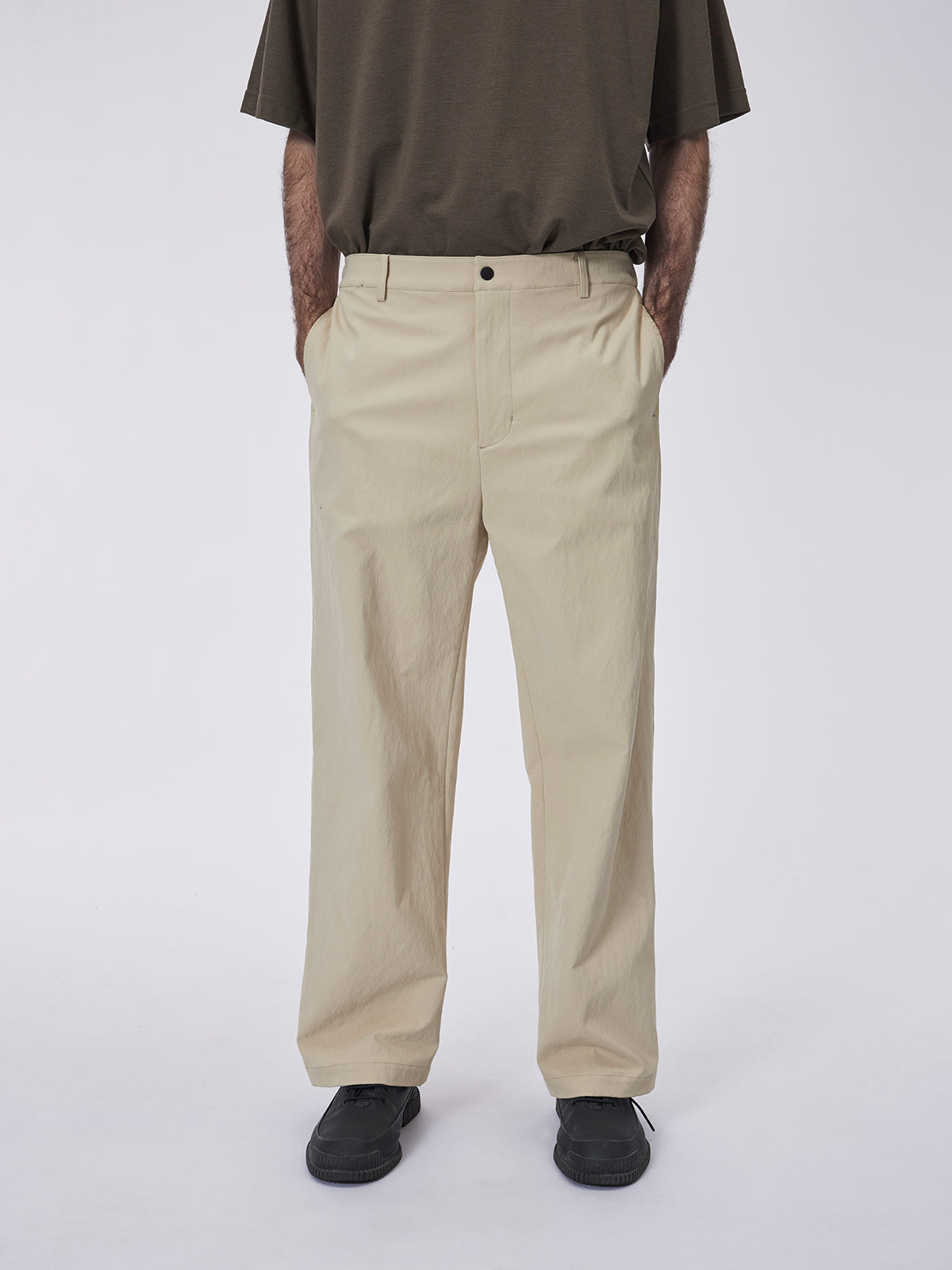 Water-repellent Straight Pants