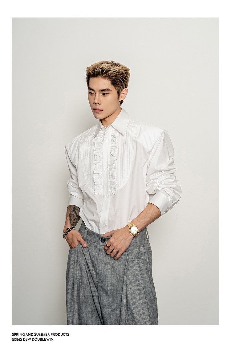 Wide-Shoulder Shirt