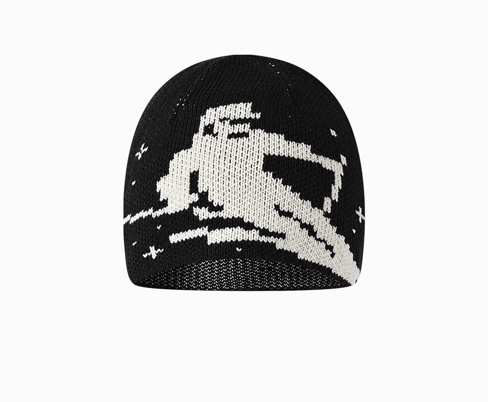 Jacquard Knit Cap