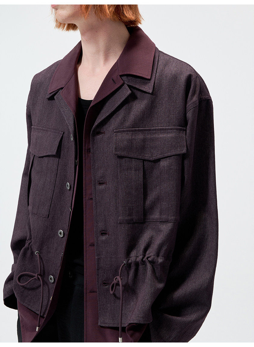 포켓 마 재킷 세트