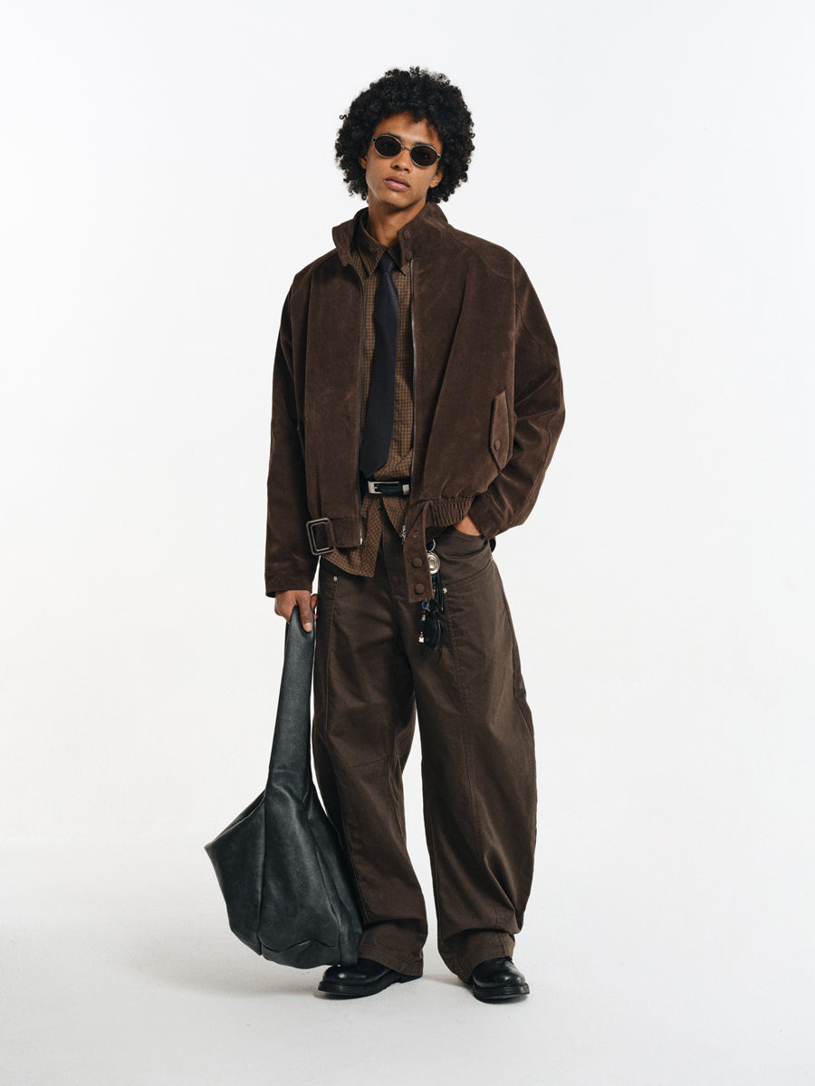 Cotton Rivet Casual Pants