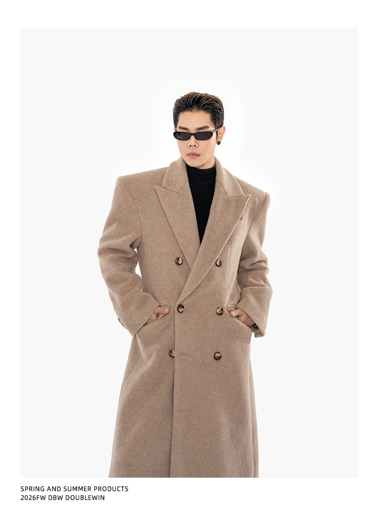 Simple Wool Long Coat