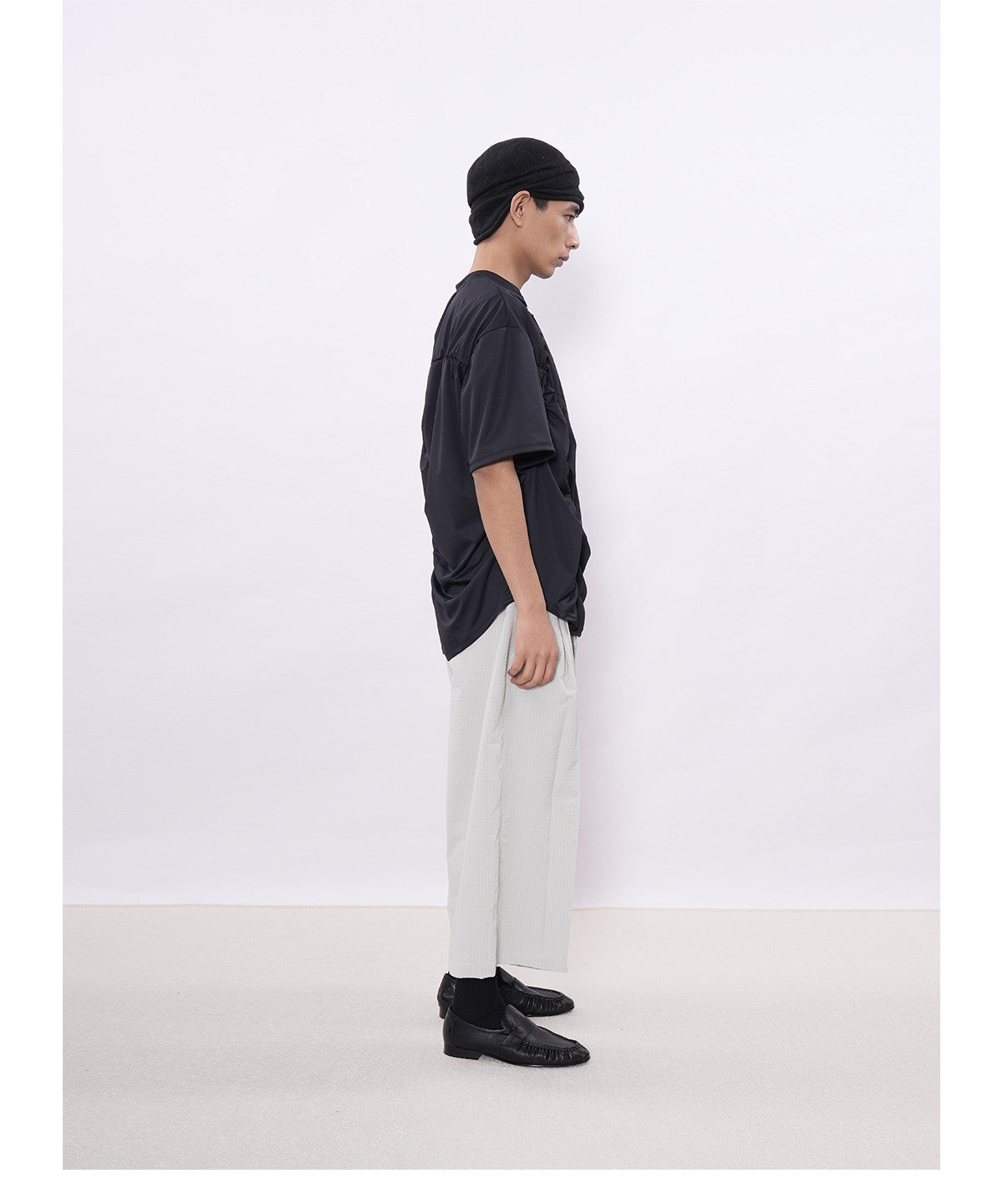 Pleated Workout T-Shirt