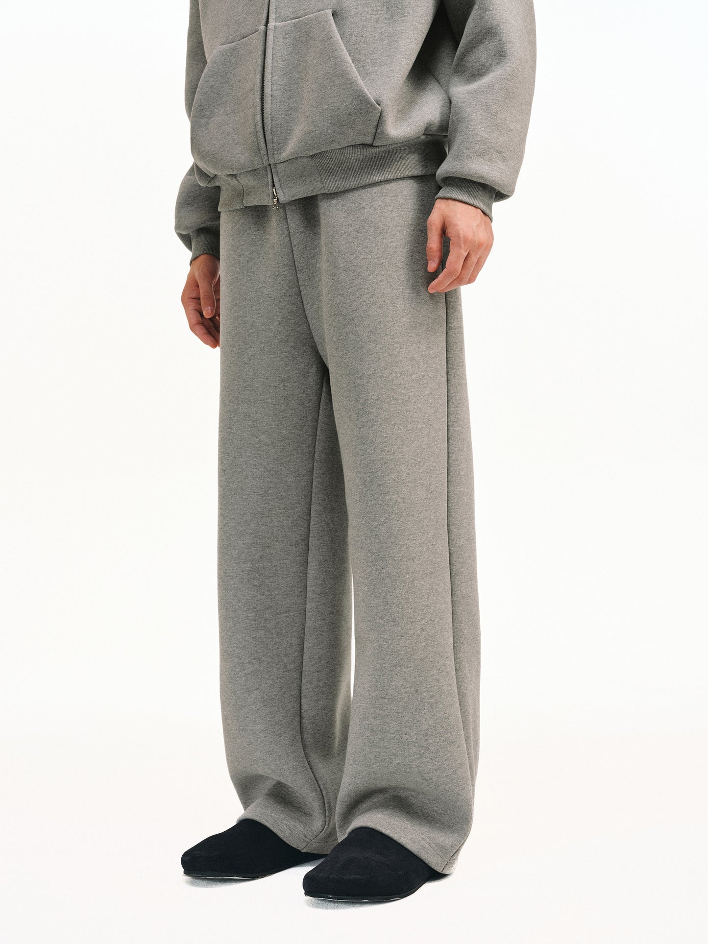 Heavy-textured sweatpants