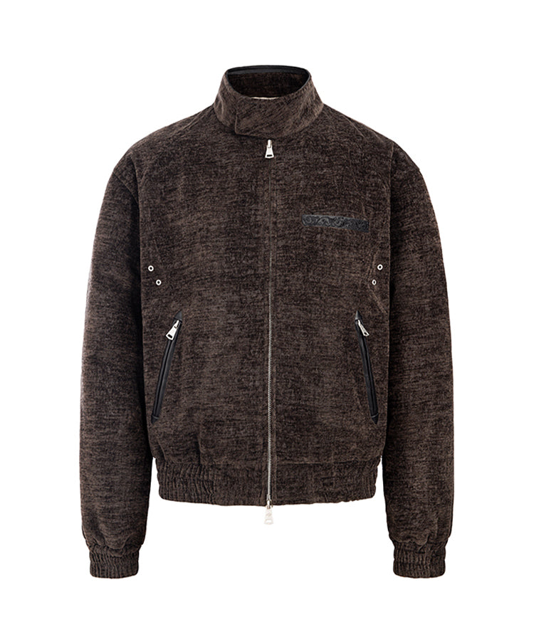 Embroidered Harrington Jacket