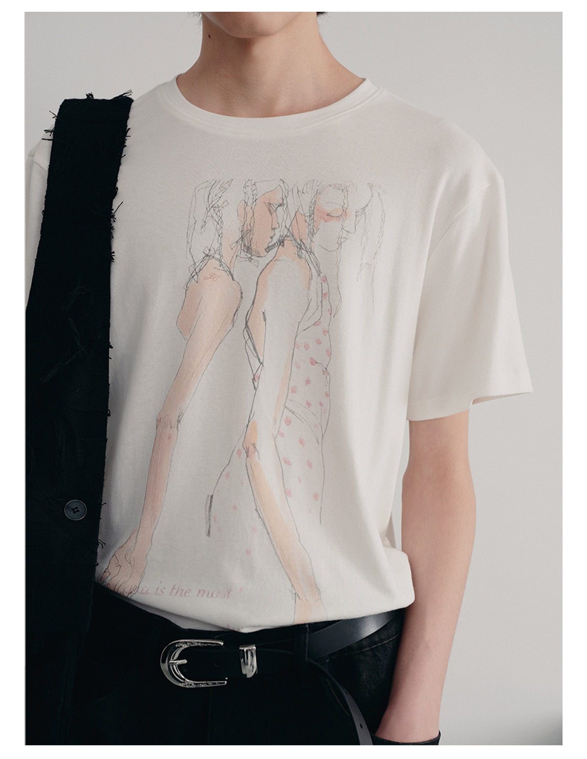 Lightweight Breathable Printed T-Shirt