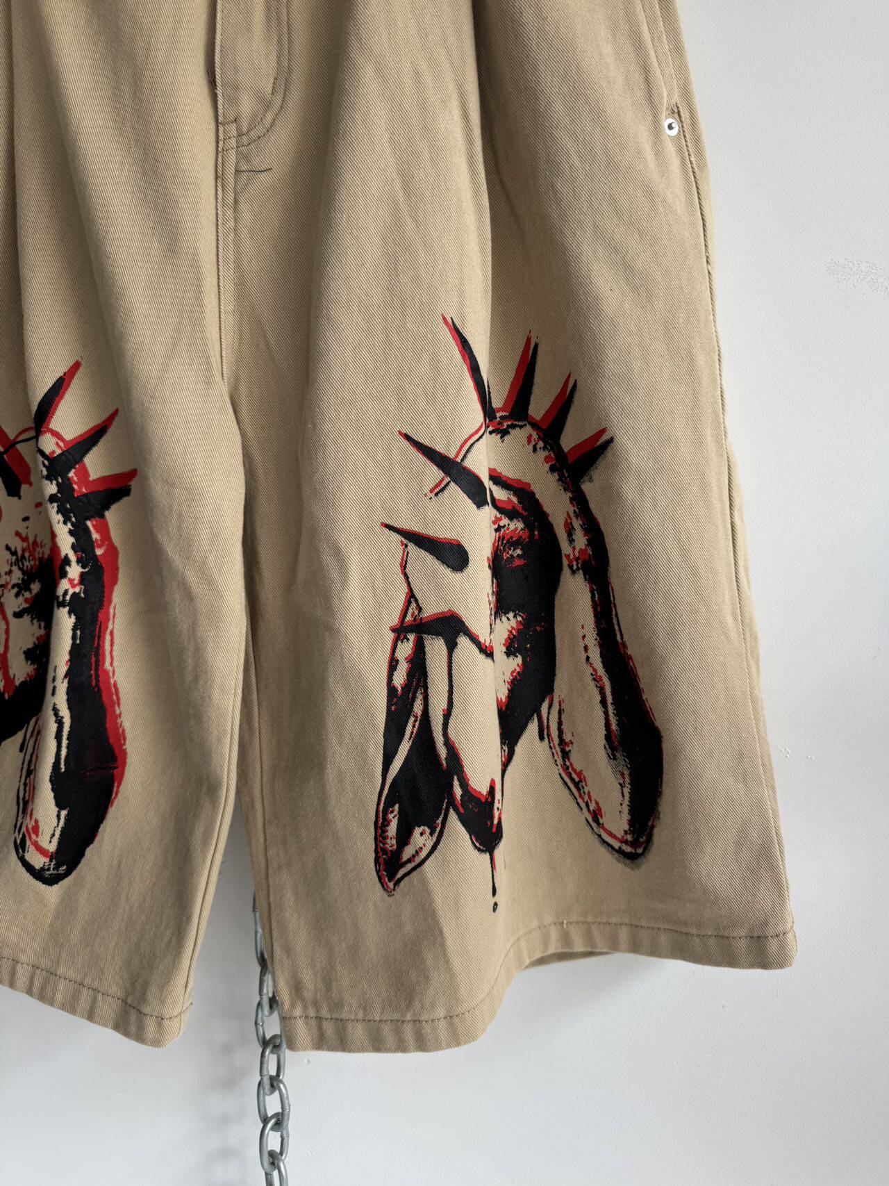 Unisex Wide-Leg Shorts