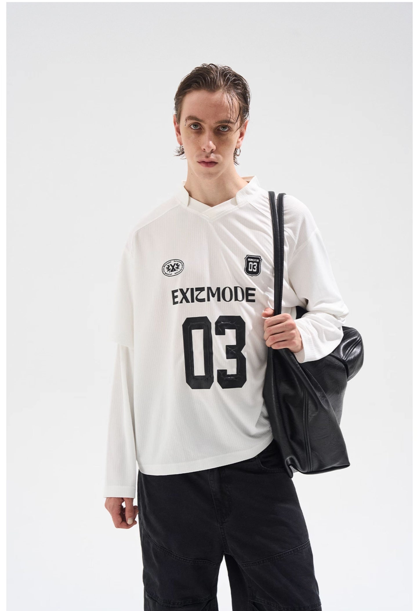 Fake Two-Piece Stripe T-Shirt