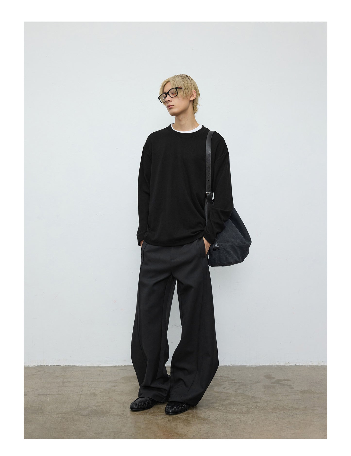 3D Quilted Casual Pants