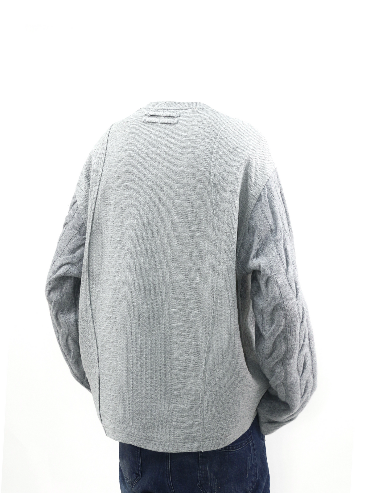 Textured Pullover Knit Sweater