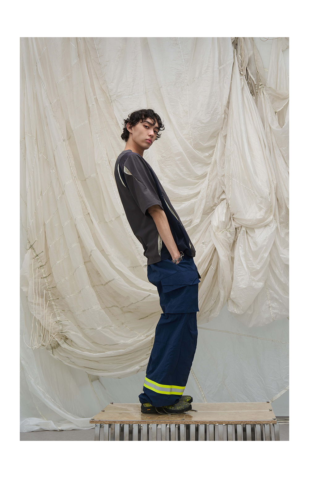 Nylon Workwear Casual Pants