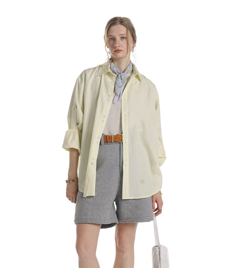 Minimalist Drape Shirt