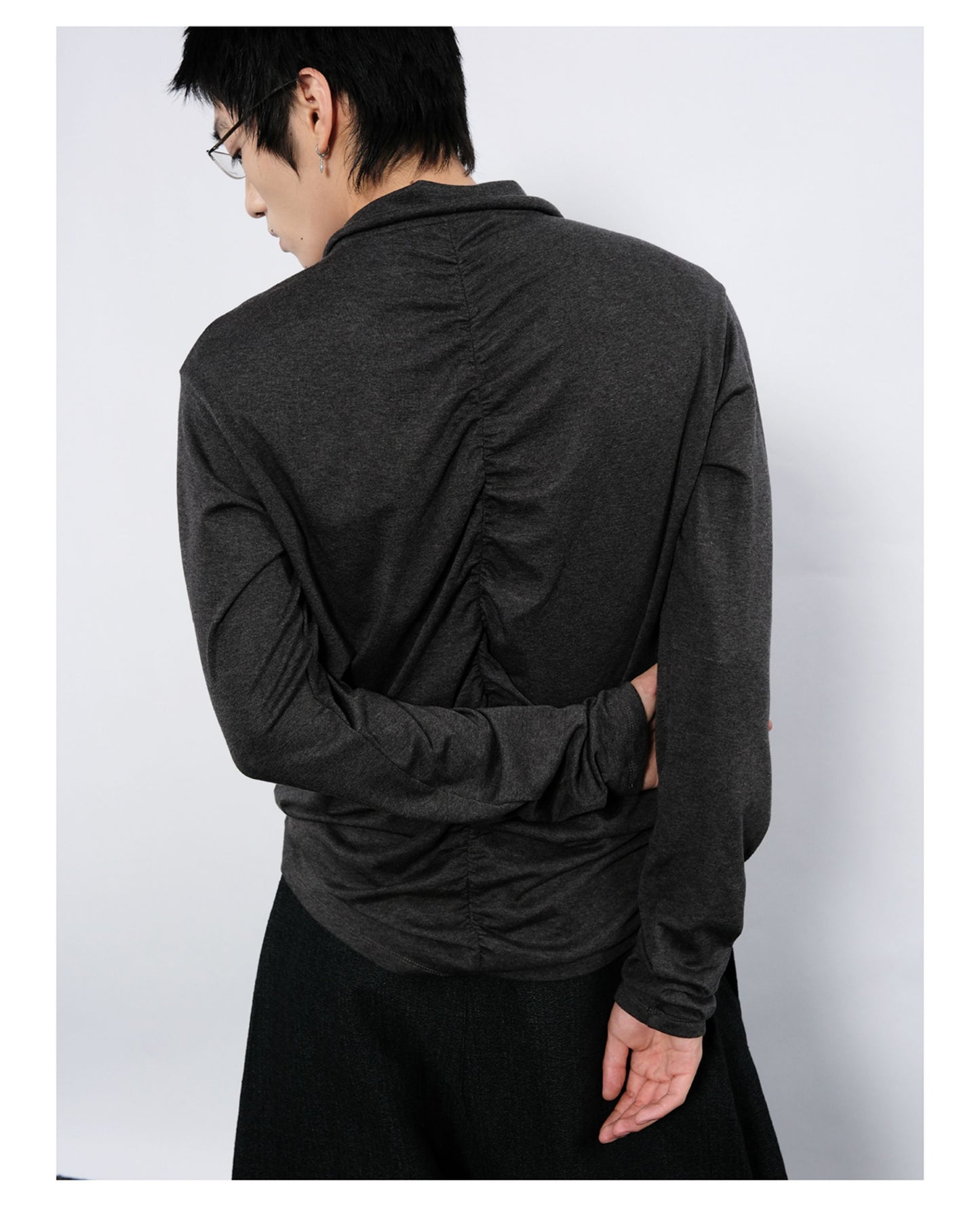 Double-Breasted Slim Cardigan