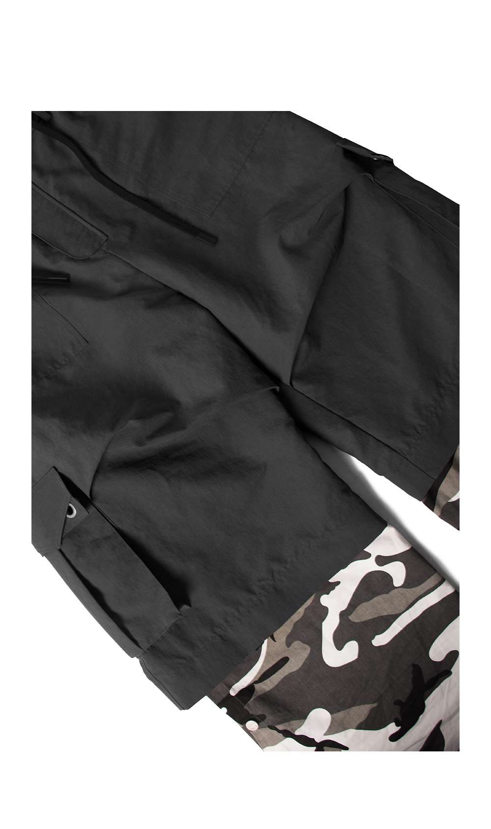 Detachable camouflage workwear casual pants