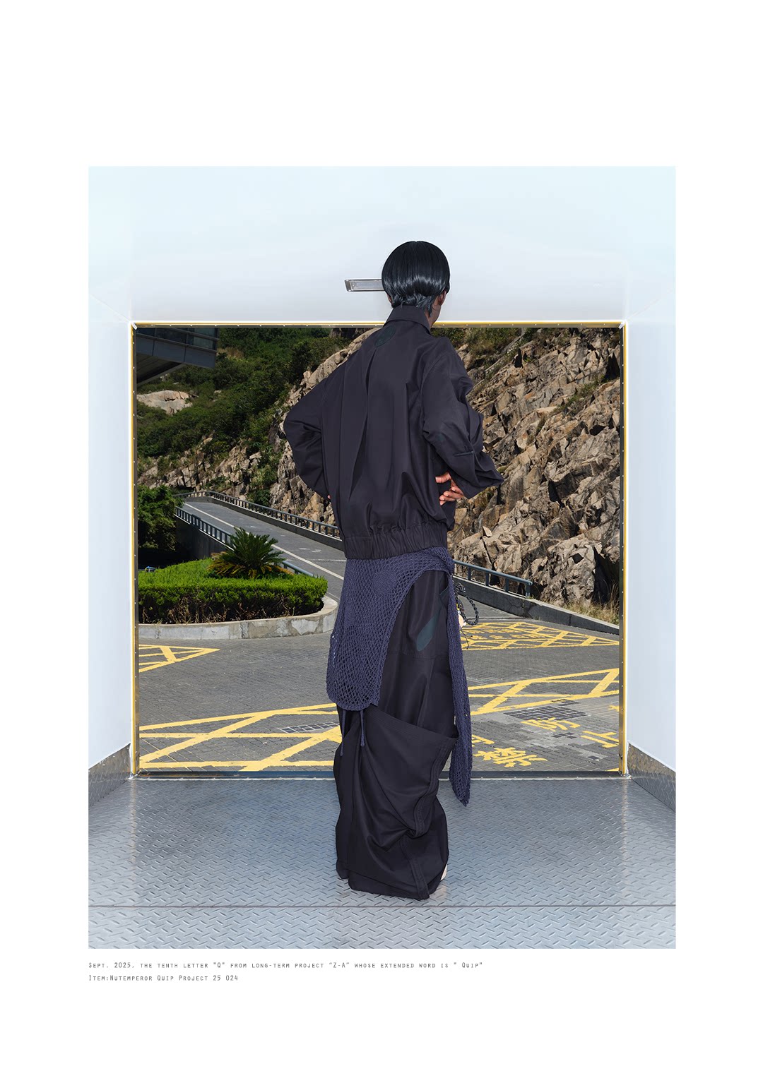 Elastic waistband casual pants