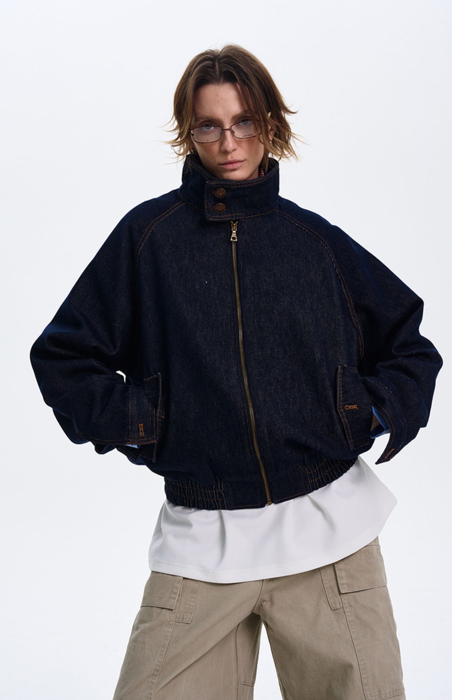 Harrington Denim Jacket