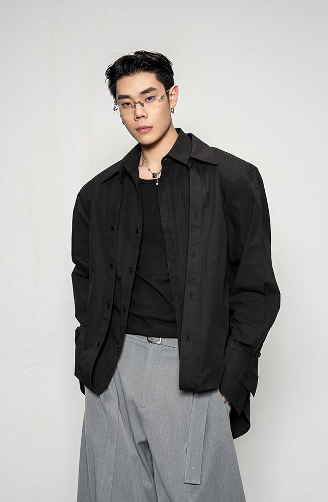 Fake Two-Piece Shirt