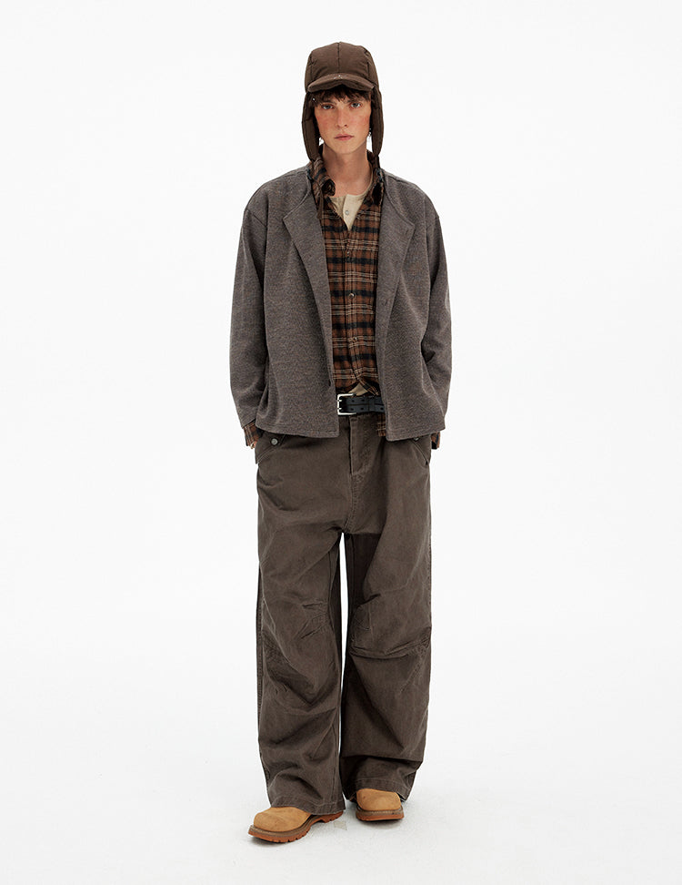 Patchwork Two-Piece Cardigan