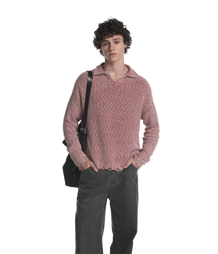 Color-dyed Loop Sweater