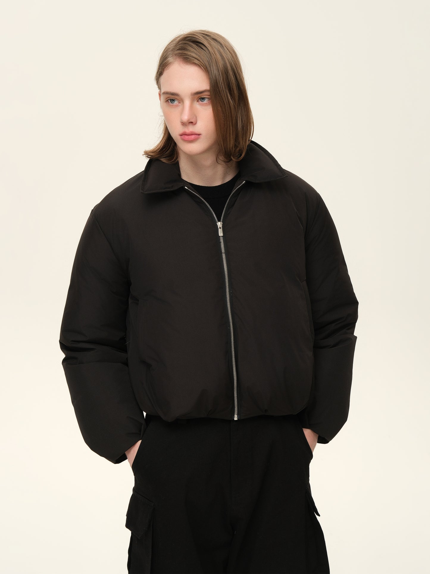 Short Wide Down Jacket