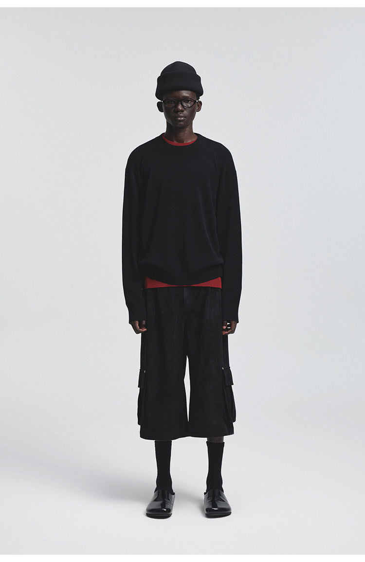 Silk-like Finish Classic Sweater