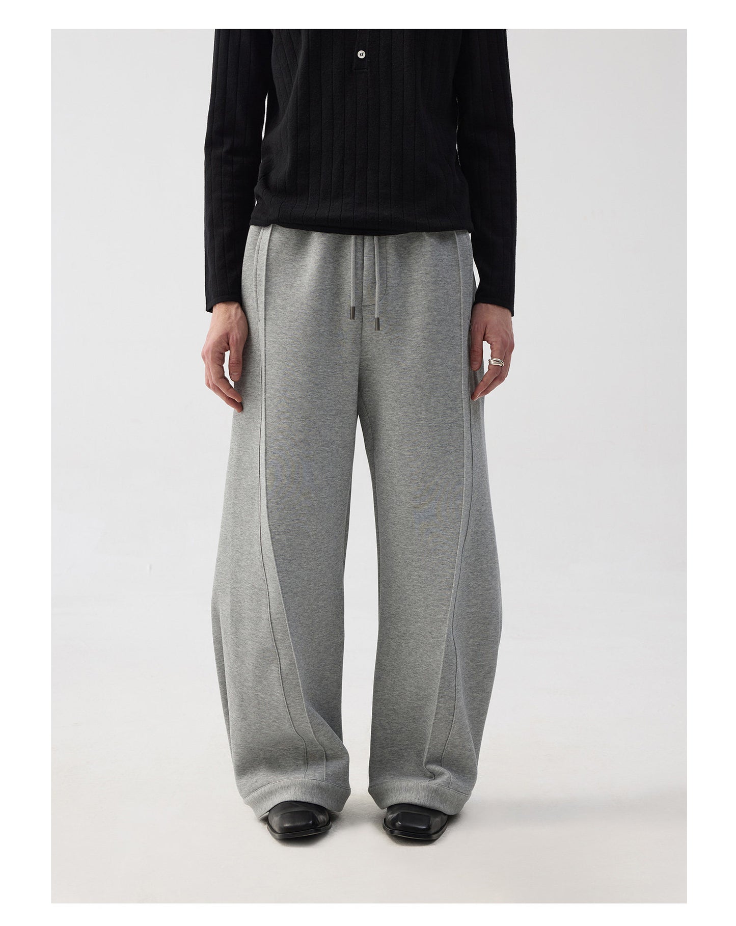 3D Quilted Casual Sweatpants