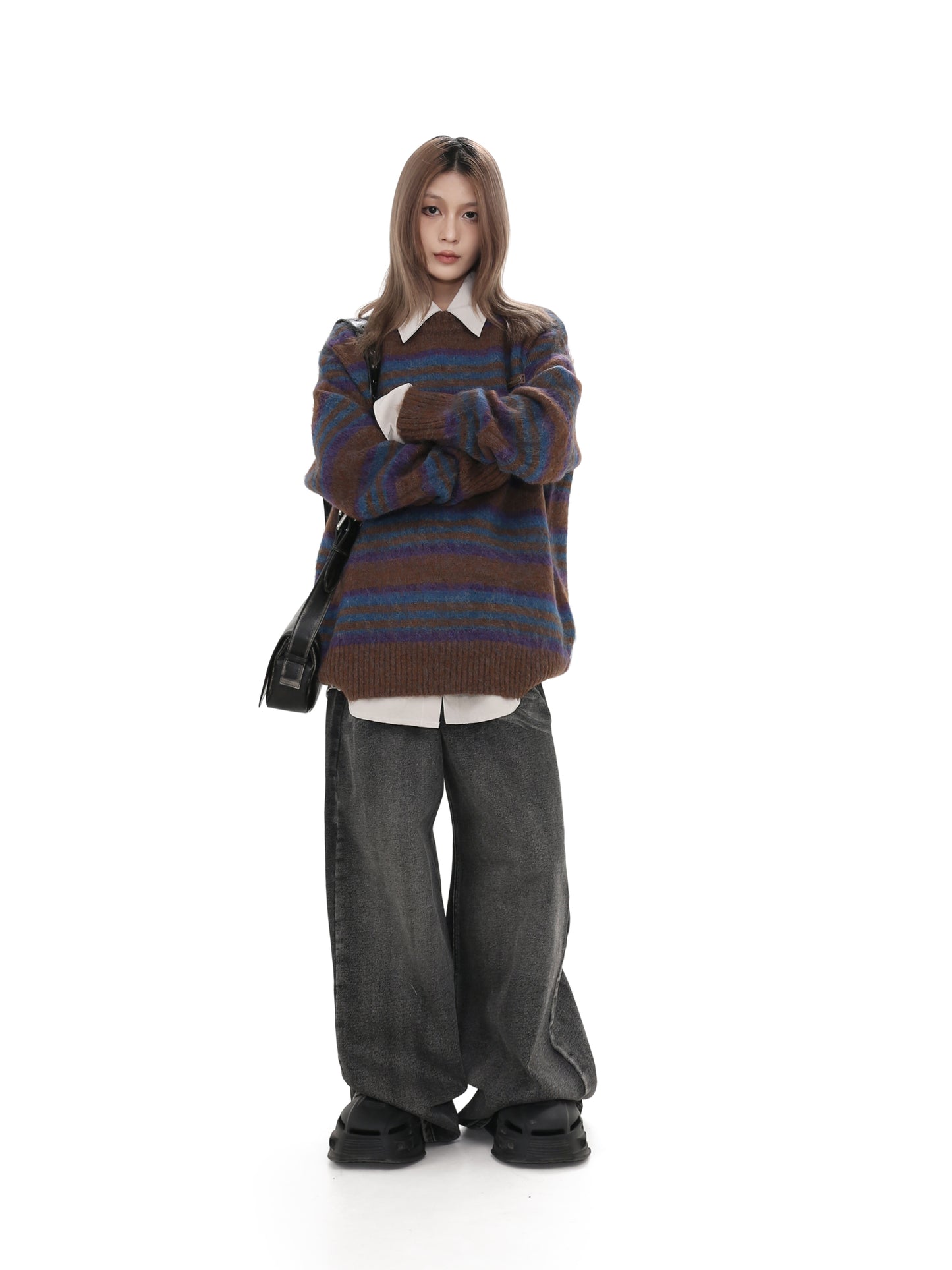 Loose Stripe Sweater