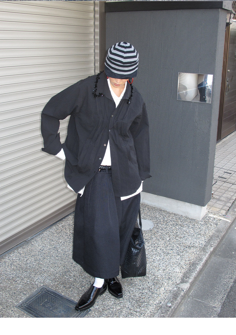 Rhinestone Collar Casual Shirt