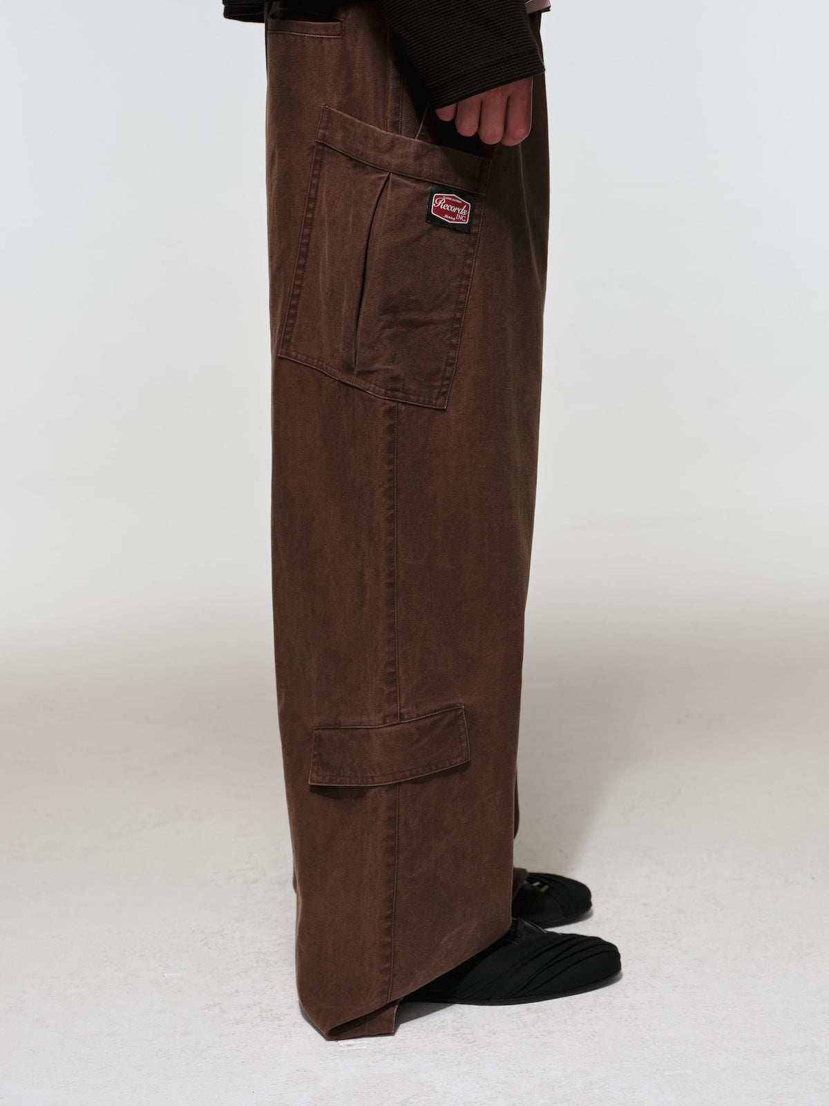 Multi-Pocket Loose-Fit Work Pants
