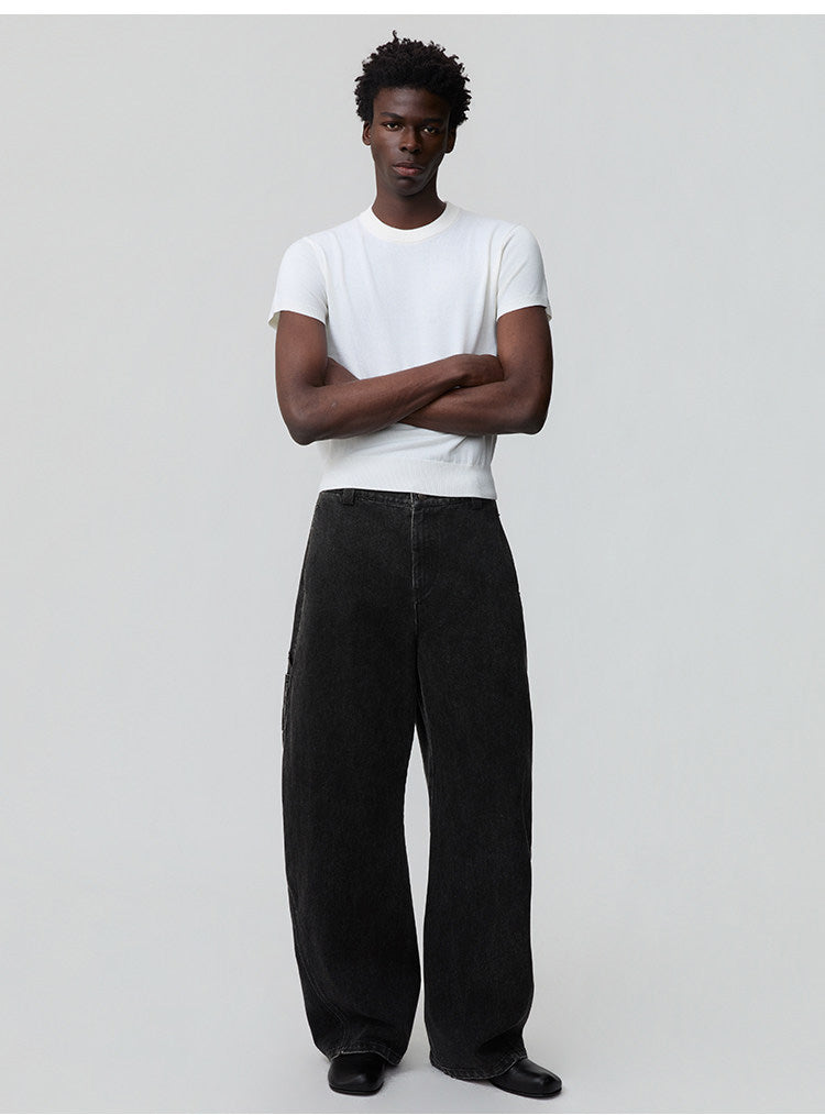 Retro Wash Casual Jeans