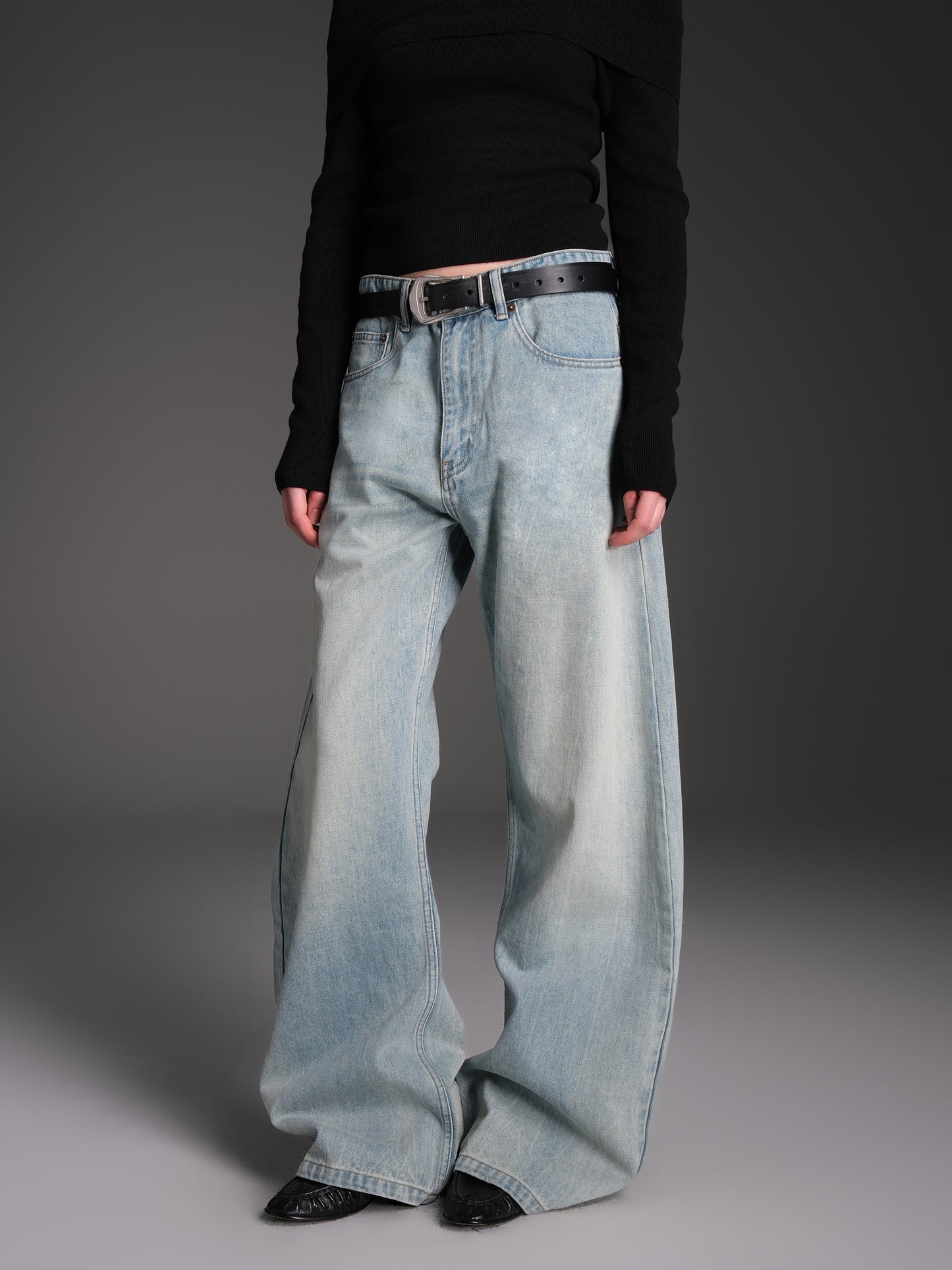 Scimitar wash jeans