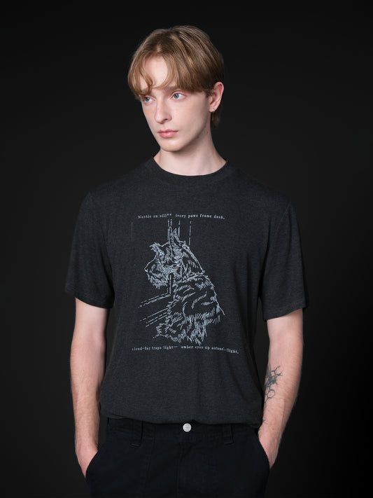 Short Wide Sleeve T-Shirt