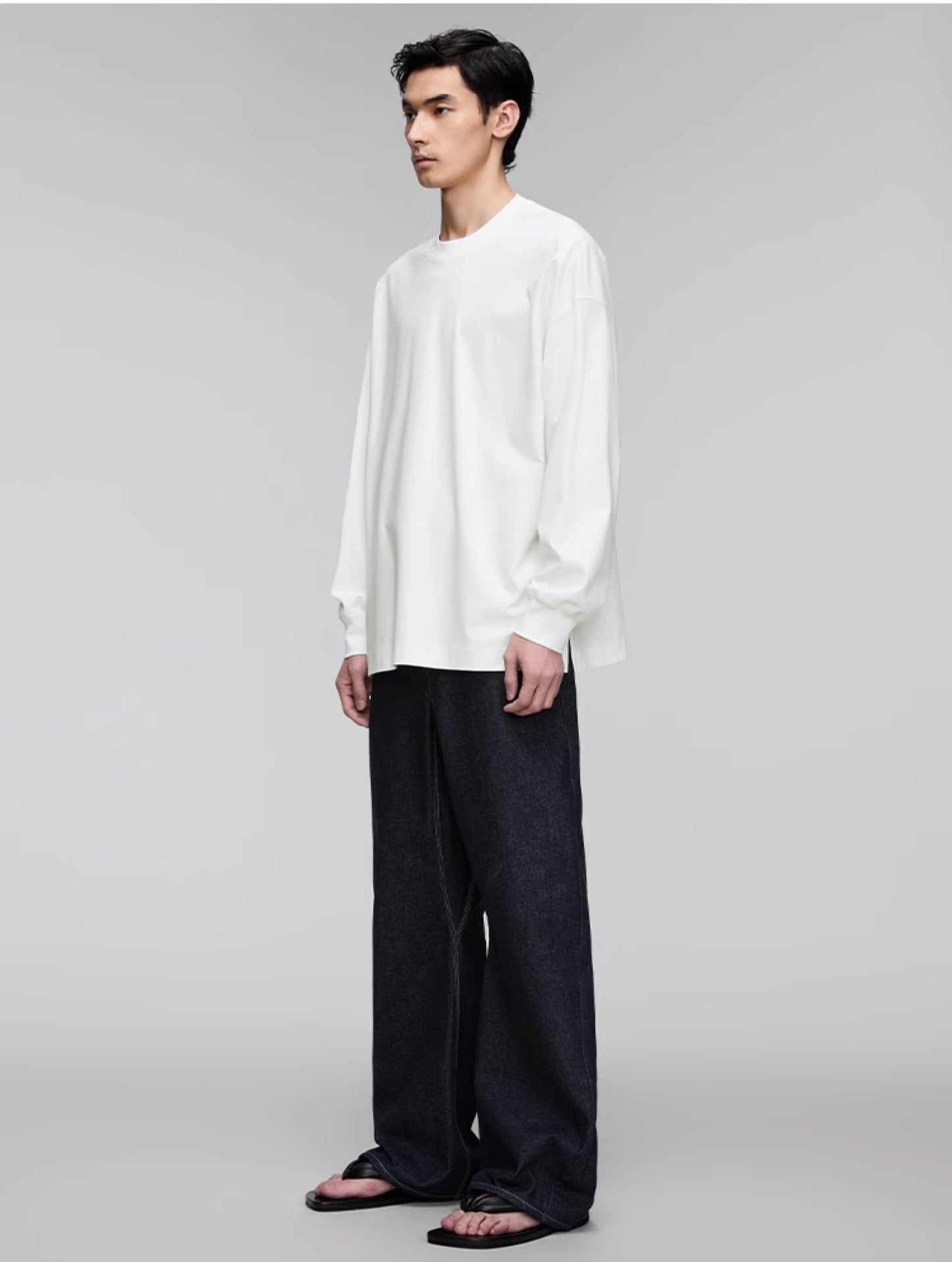 Loose cotton casual T-shirt