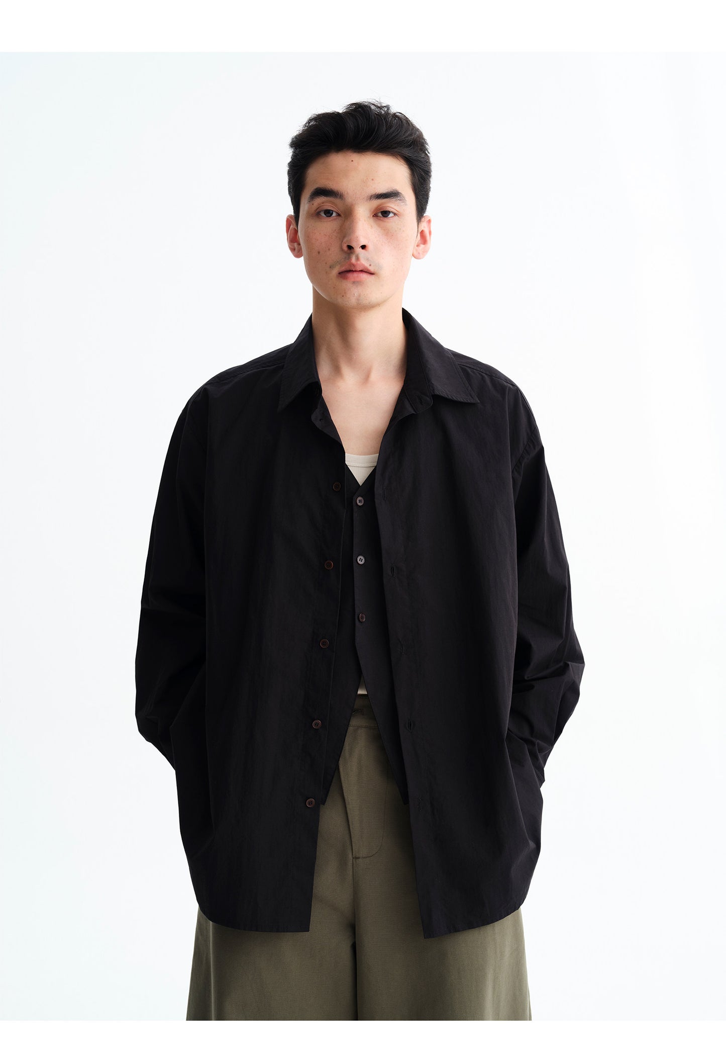 Cotton Casual Tailored Shirt