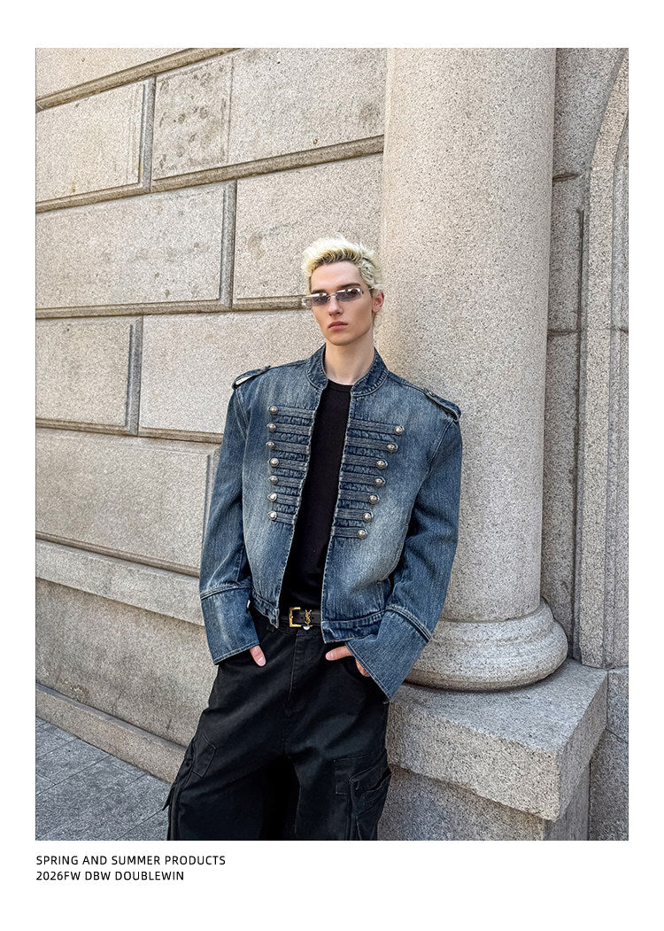 Vintage Washed Denim Jacket