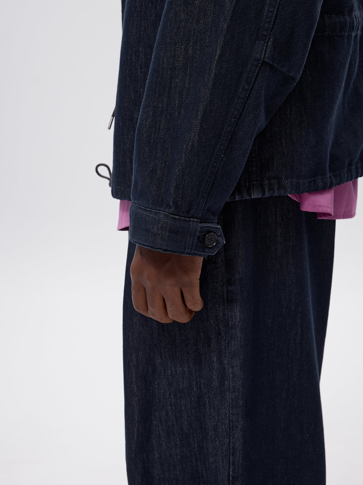 Paper Yarn Blend Denim Jacket