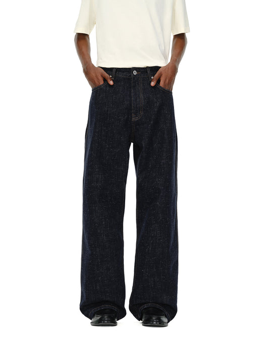 Straight-leg jeans