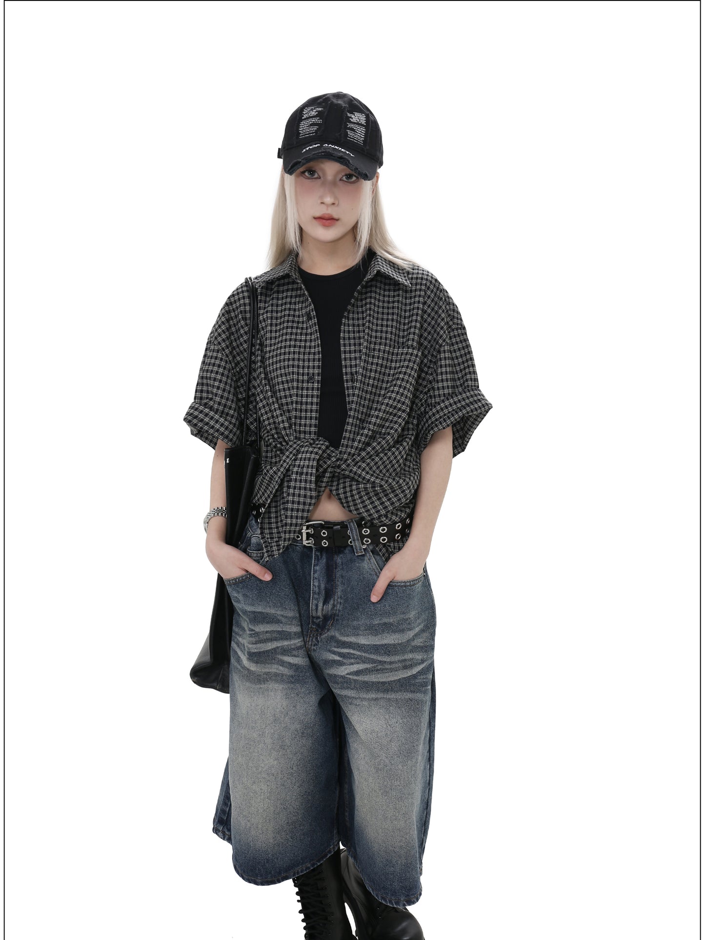 Retro Loose Check Shirt