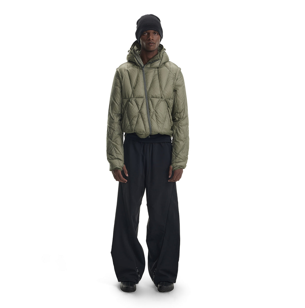 Detachable Sleeves Down Jacket
